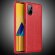 Чехол-накладка Litchi Grain для Samsung Galaxy M51 (красный)