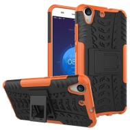 Чехол Hybrid Armor для Huawei Y6 II (черный + оранжевый) Чехол Hybrid Armor для Huawei Y6 II (черный + оранжевый)