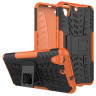 Чехол Hybrid Armor для Huawei Y6 II (черный + оранжевый)