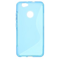 Нескользящий чехол для Huawei Nova (голубой) Нескользящий чехол для Huawei Nova (голубой)