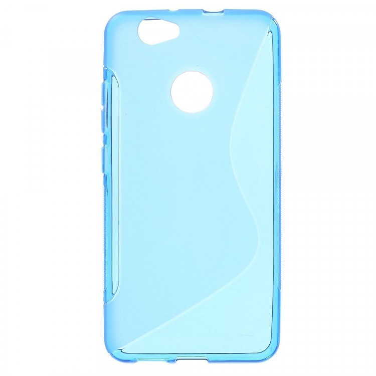 Нескользящий чехол для Huawei Nova (голубой)