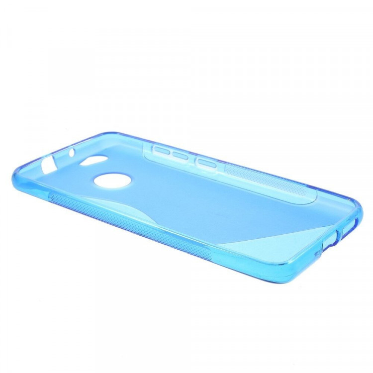 Нескользящий чехол для Huawei Nova (голубой)