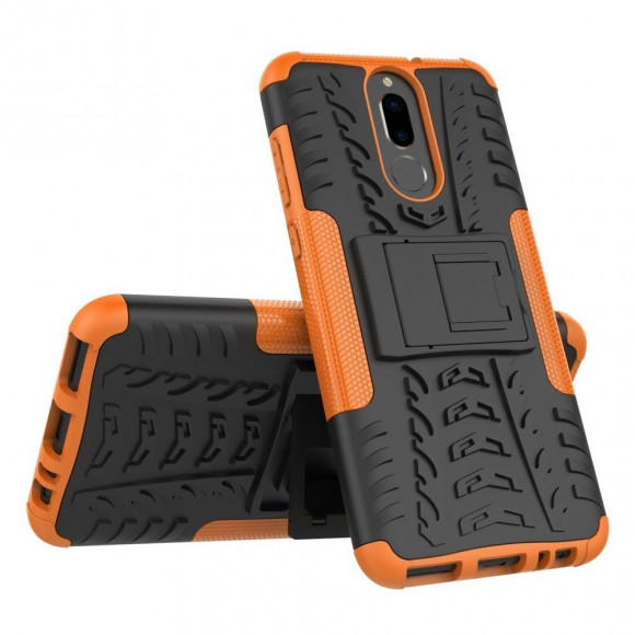 Чехол Hybrid Armor для Huawei Mate 10 Lite / Nova 2i (черный + оранжевый) Чехол Hybrid Armor для Huawei Mate 10 Lite / Nova 2i (черный + оранжевый)