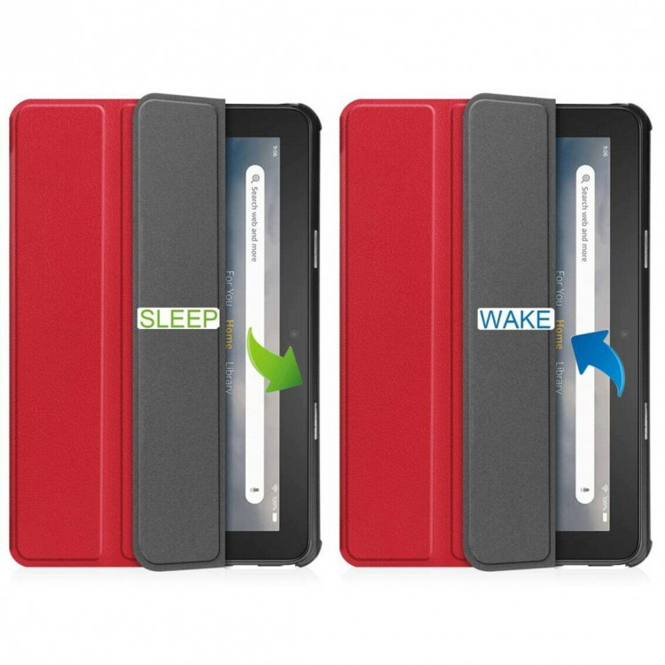 Планшетный чехол для Amazon Fire 7 (2022) (красный)