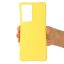 Силиконовый чехол Mobile Shell для Samsung Galaxy S21 Ultra (желтый)