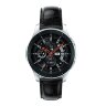 Кожаный ремешок Crocodile Texture для Samsung Gear S3 Frontier / S3 Classic / Galaxy Watch 46мм / Watch 3 (45мм) (черный)