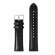 Кожаный ремешок Crocodile Texture для Samsung Gear S3 Frontier / S3 Classic / Galaxy Watch 46мм / Watch 3 (45мм) (черный)