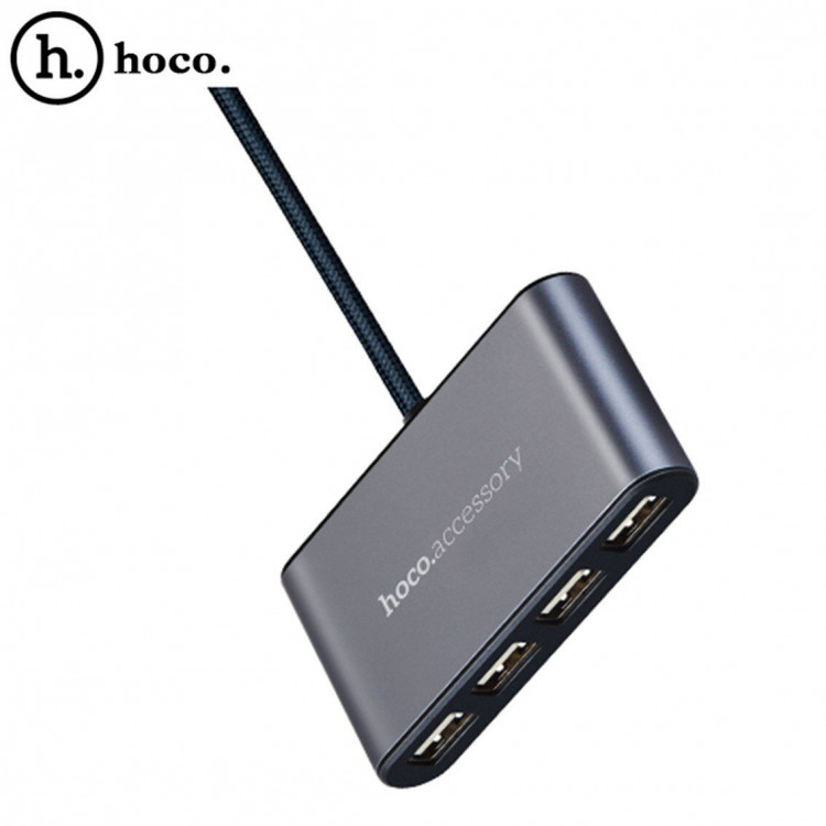 USB-Хаб Type-C на 4 порта Hoco HB3