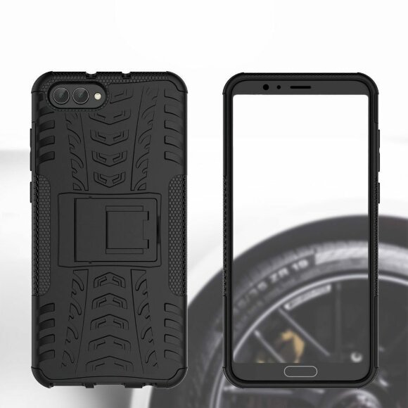 Чехол Hybrid Armor для Huawei Honor V10 / Honor View 10 (черный) Чехол Hybrid Armor для Huawei Honor V10 / Honor View 10 (черный)