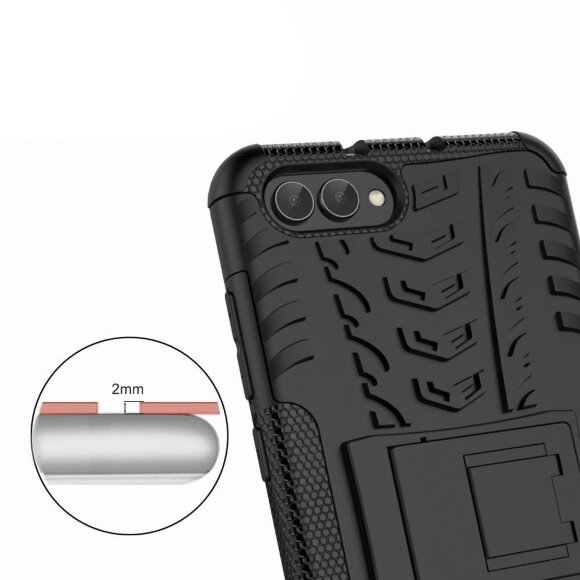 Чехол Hybrid Armor для Huawei Honor V10 / Honor View 10 (черный) Чехол Hybrid Armor для Huawei Honor V10 / Honor View 10 (черный)