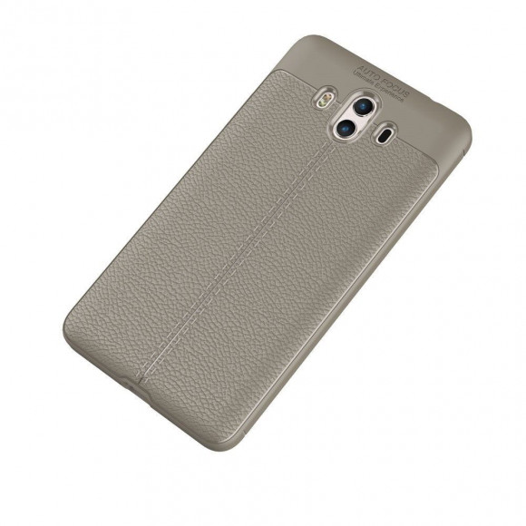 Чехол-накладка Litchi Grain для Huawei Mate 10 (серый)