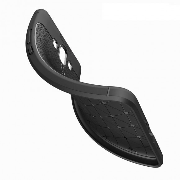 Чехол-накладка Litchi Grain для Huawei Mate 10 (серый)