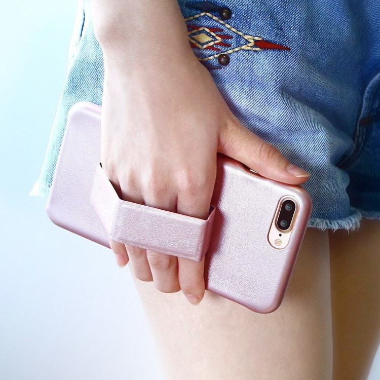 Чехол LENUO Lucky для iPhone 7 Plus (розовый)