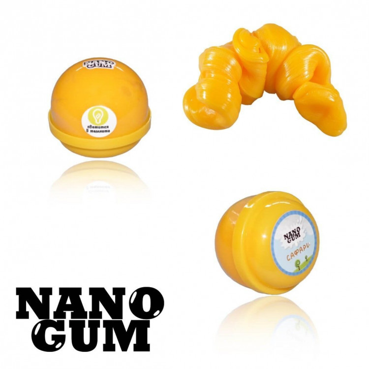Жвачка для рук Nano gum Сафари 25гр.