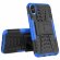 Чехол Hybrid Armor для iPhone X / ХS (черный + голубой)