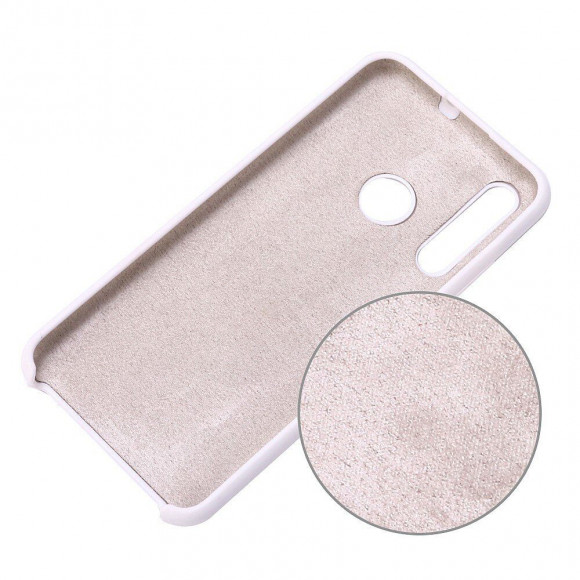 Силиконовый чехол Mobile Shell для Huawei P Smart Z / Honor 9X (STK-LX1) (белый) Силиконовый чехол Mobile Shell для Huawei P Smart Z / Honor 9X (STK-LX1) (белый)