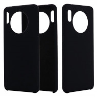 Силиконовый чехол Mobile Shell для Huawei Mate 30 (черный) Силиконовый чехол Mobile Shell для Huawei Mate 30 (черный)