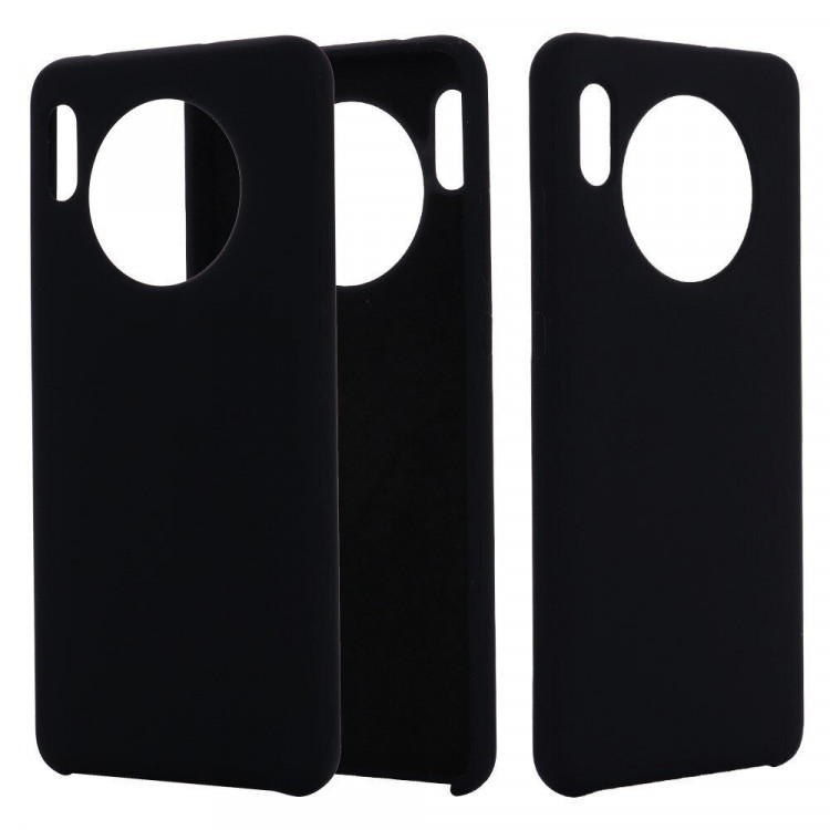 Силиконовый чехол Mobile Shell для Huawei Mate 30 (черный)