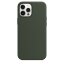 Чехол MagSafe для iPhone 12 Pro Max (темно-зеленый)