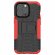 Чехол Hybrid Armor для iPhone 13 Pro (черный + красный)