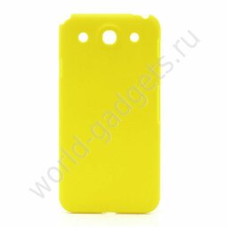 Пластиковый чехол для LG Optimus G Pro (желтый)