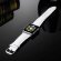 Кожаный ремешок Crocodile Texture для Apple Watch 40 и 38мм (белый)