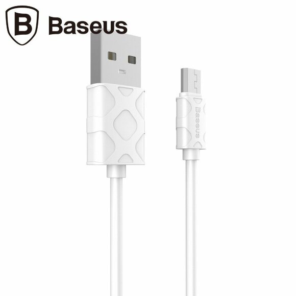 Кабель Micro-USB Baseus - 1 метр (белый)
