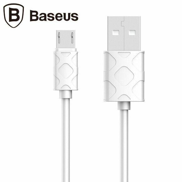 Кабель Micro-USB Baseus - 1 метр (белый)