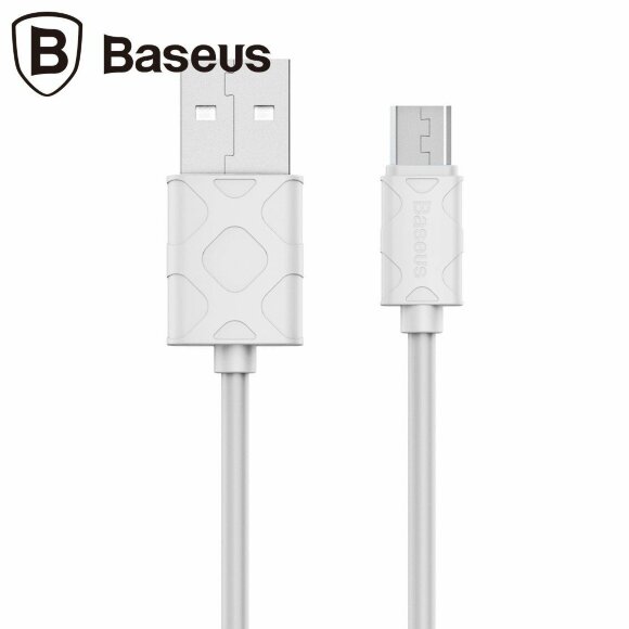 Кабель Micro-USB Baseus - 1 метр (белый)