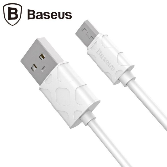 Кабель Micro-USB Baseus - 1 метр (белый)