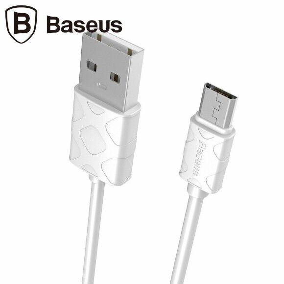 Кабель Micro-USB Baseus - 1 метр (белый)
