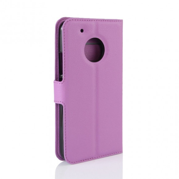 Чехол с визитницей для Motorola Moto G5 (фиолетовый) Чехол с визитницей для Motorola Moto G5 (фиолетовый)