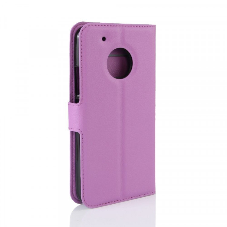 Чехол с визитницей для Motorola Moto G5 (фиолетовый)