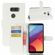 Чехол с визитницей для LG V30 (белый) Чехол с визитницей для LG V30 (белый)