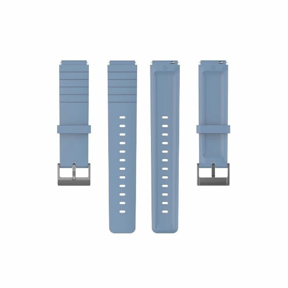 Силиконовый ремешок для часов 18мм (голубой) Силиконовый ремешок для часов 18мм (голубой)