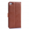 Чехол с визитницей для Lenovo Sisley S90 (коричневый)