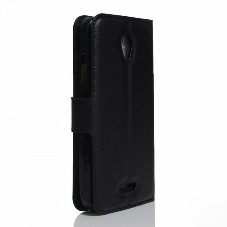 Чехол с визитницей для Lenovo A Plus (A1010) (черный)