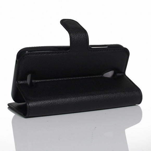 Чехол с визитницей для Lenovo A Plus (A1010) (черный) Чехол с визитницей для Lenovo A Plus (A1010) (черный)