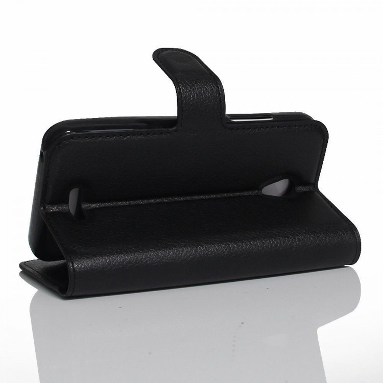 Чехол с визитницей для Lenovo A Plus (A1010) (черный)