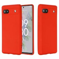 Силиконовый чехол Mobile Shell для Google Pixel 6a (красный) Силиконовый чехол Mobile Shell для Google Pixel 6a (красный)