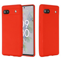 Силиконовый чехол Mobile Shell для Google Pixel 6a (красный)