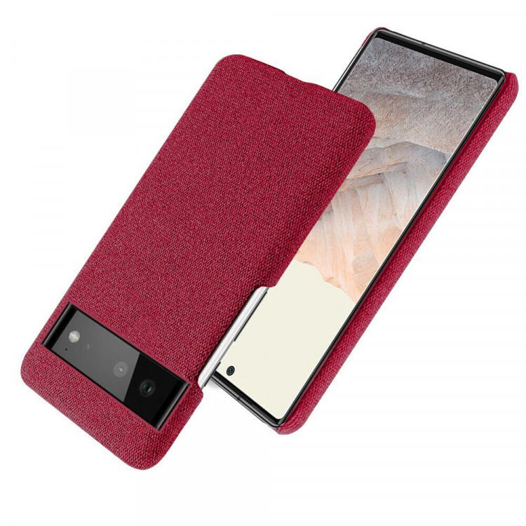 Тканевый чехол для Google Pixel 6 (красный)