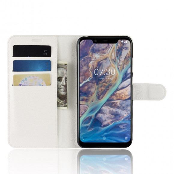 Чехол для Nokia 8.1 (белый) Чехол для Nokia 8.1 (белый)