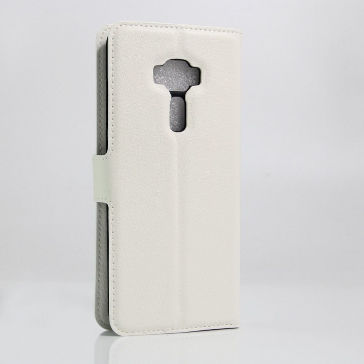 Чехол с визитницей для ASUS Zenfone 3 ZE552KL (белый)