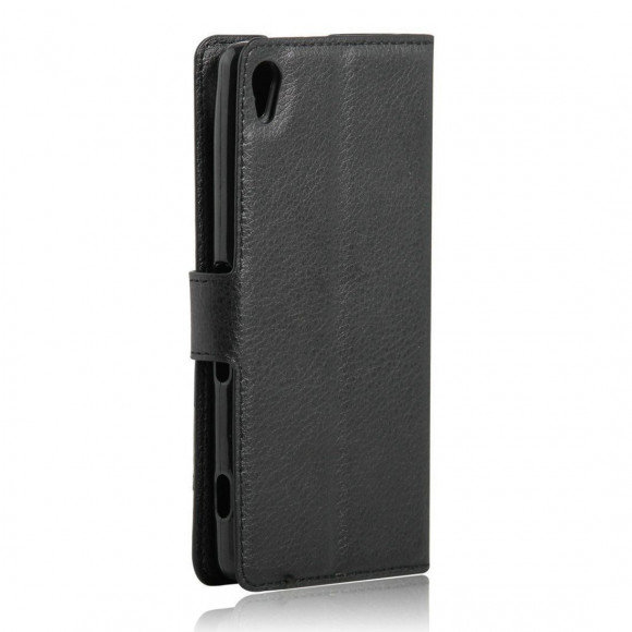 Чехол с визитницей для Sony Xperia XA (черный)