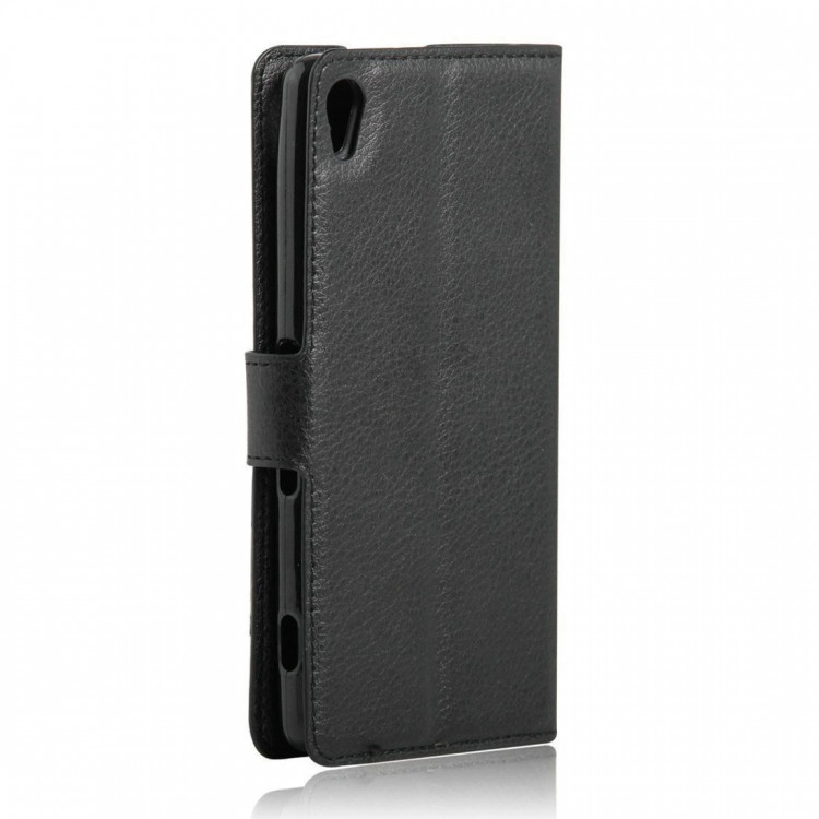 Чехол с визитницей для Sony Xperia XA (черный)