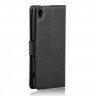 Чехол с визитницей для Sony Xperia XA (черный)