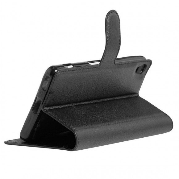 Чехол с визитницей для Sony Xperia XA (черный)