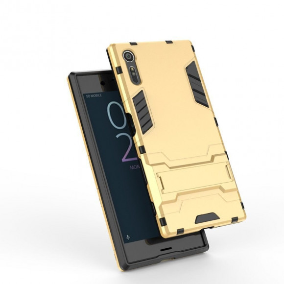 Чехол Duty Armor для Sony Xperia XZ / XZs (золотой) Чехол Duty Armor для Sony Xperia XZ / XZs (золотой)