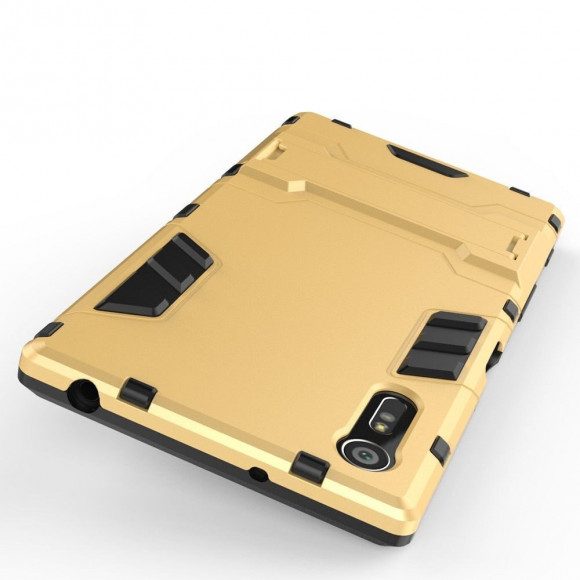 Чехол Duty Armor для Sony Xperia XZ / XZs (золотой) Чехол Duty Armor для Sony Xperia XZ / XZs (золотой)